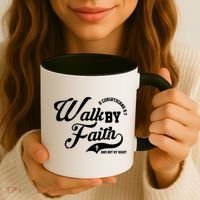 Walk By Faith And Not By Sight Coffee Mug thumb 3