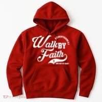 Walk By Faith And Not By Sight Hoodie thumb 0