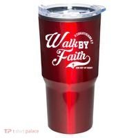 Walk By Faith And Not By Sight Tumbler thumb 0