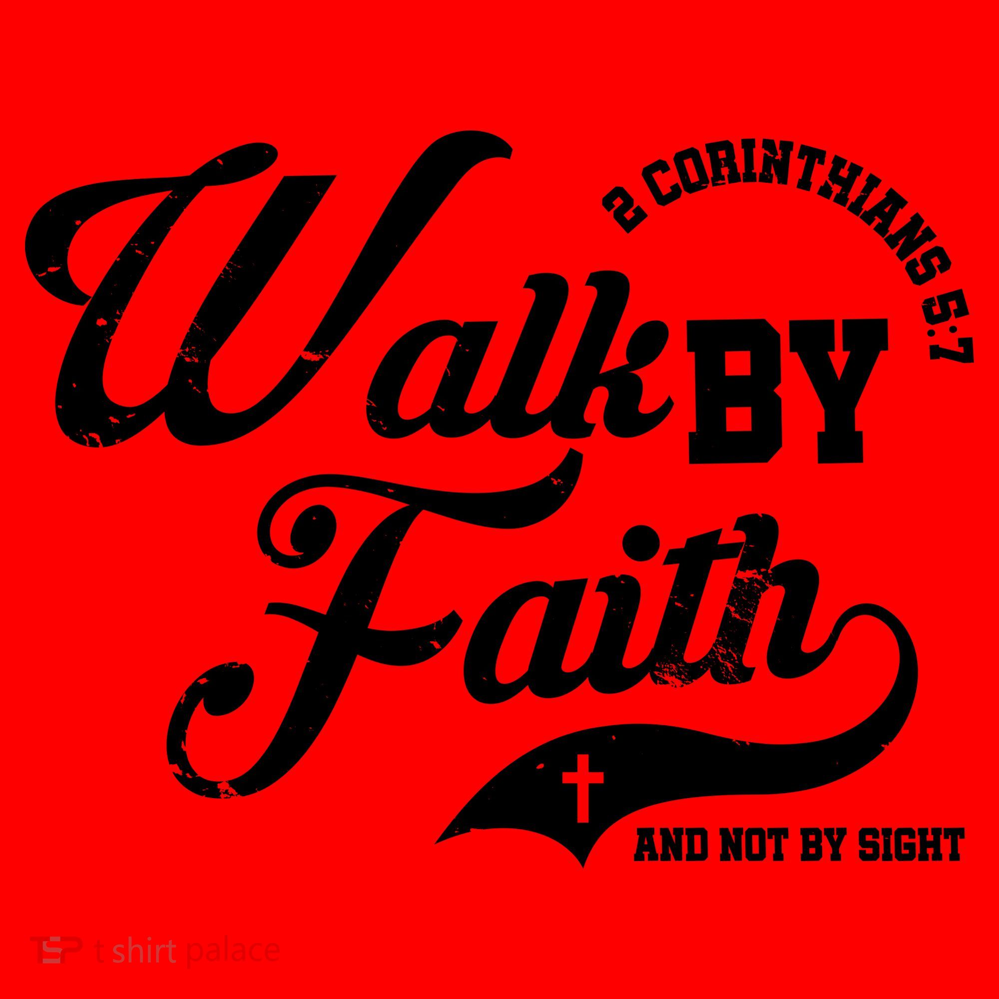 Walk By Faith And Not By Sight Santa Hat