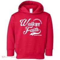 Walk By Faith And Not By Sight Toddler Hoodie thumb 0