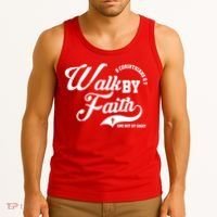 Walk By Faith And Not By Sight Tank Top thumb 3