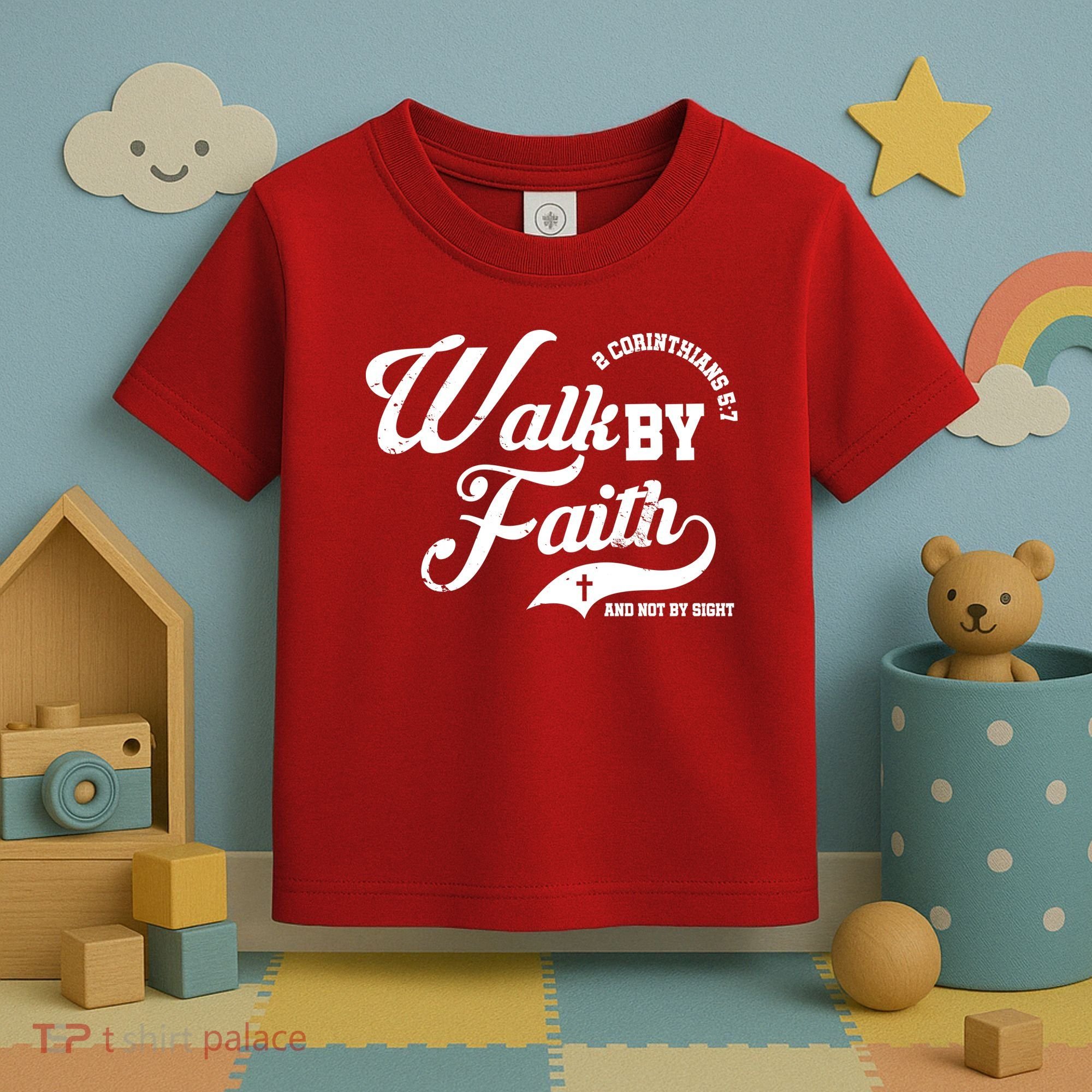 Walk By Faith And Not By Sight Toddler T-Shirt