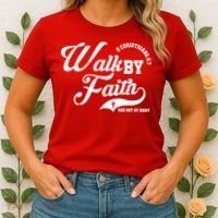 Walk By Faith And Not By Sight Women's T-Shirt thumb 2