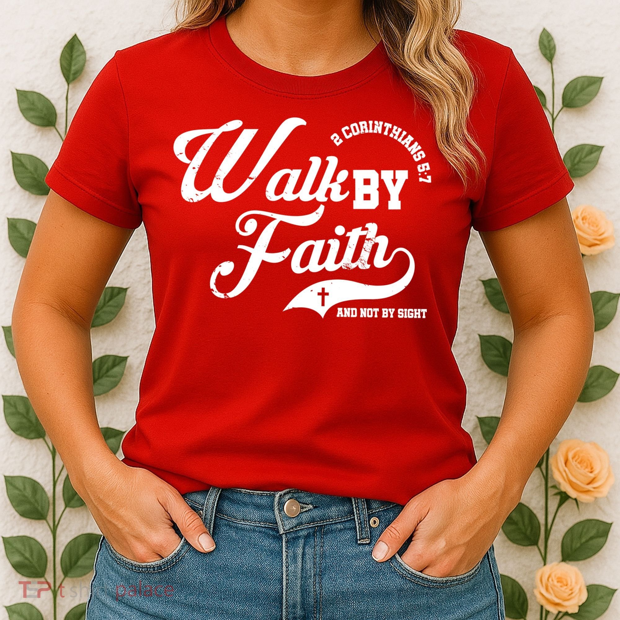 Walk By Faith And Not By Sight Women's T-Shirt