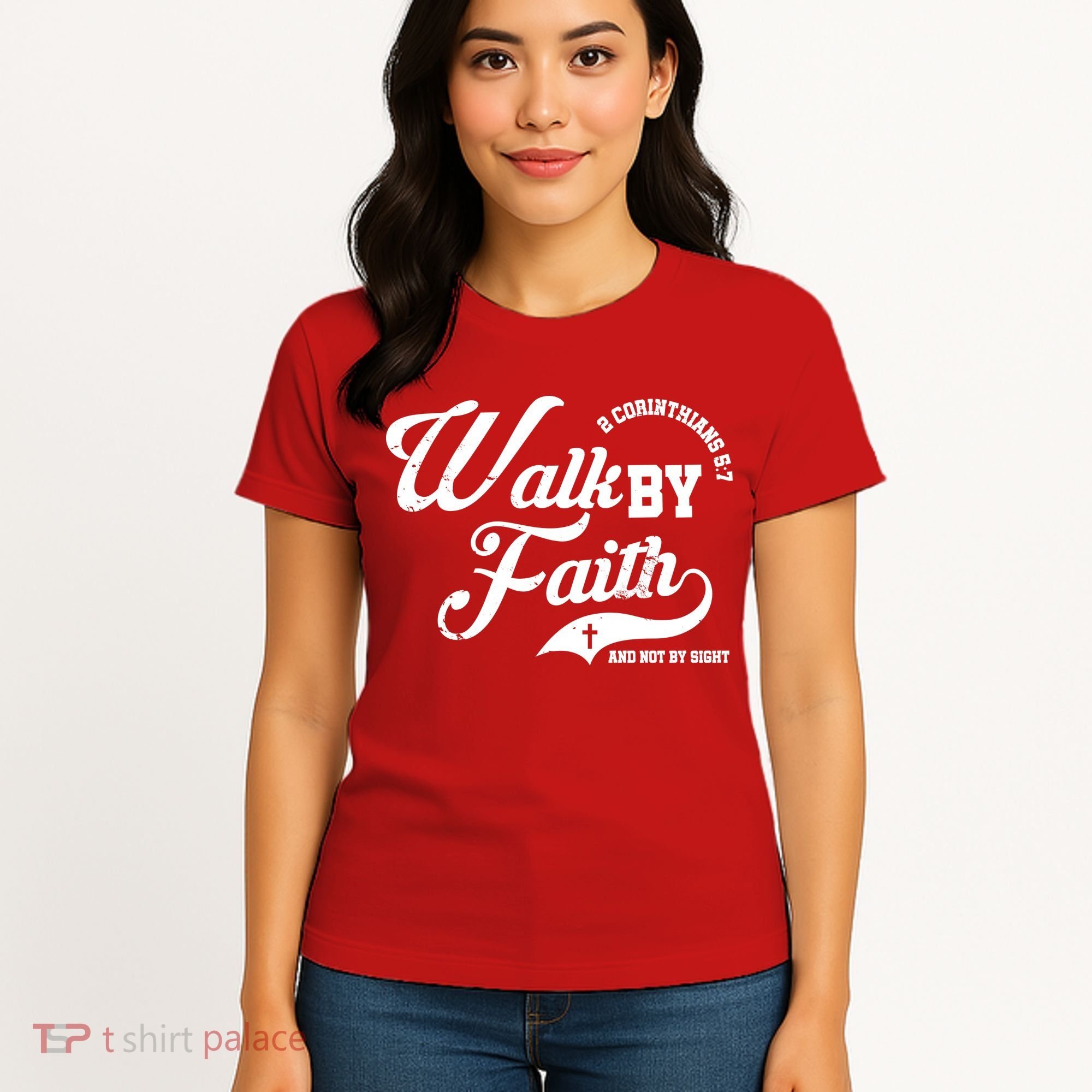 Walk By Faith And Not By Sight Women's T-Shirt
