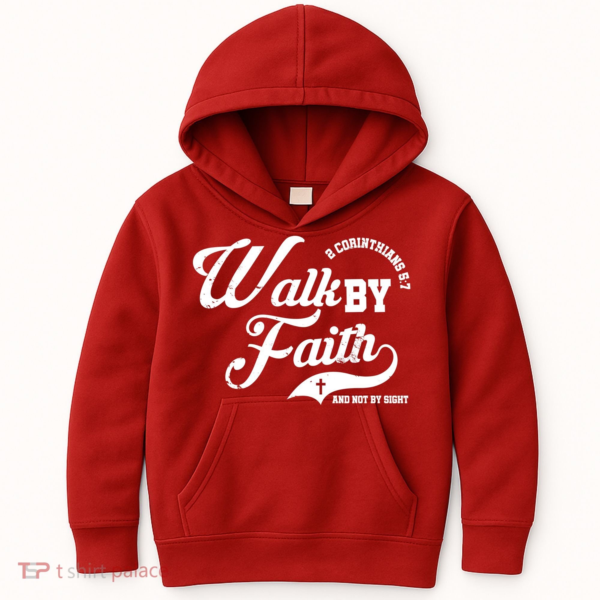 Walk By Faith And Not By Sight Kids Hoodie