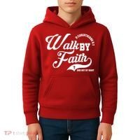 Walk By Faith And Not By Sight Kids Hoodie thumb 4