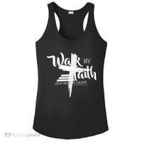 Walk By Faith Not By Sight Ladies PosiCharge Competitor Racerback Tank thumb 0