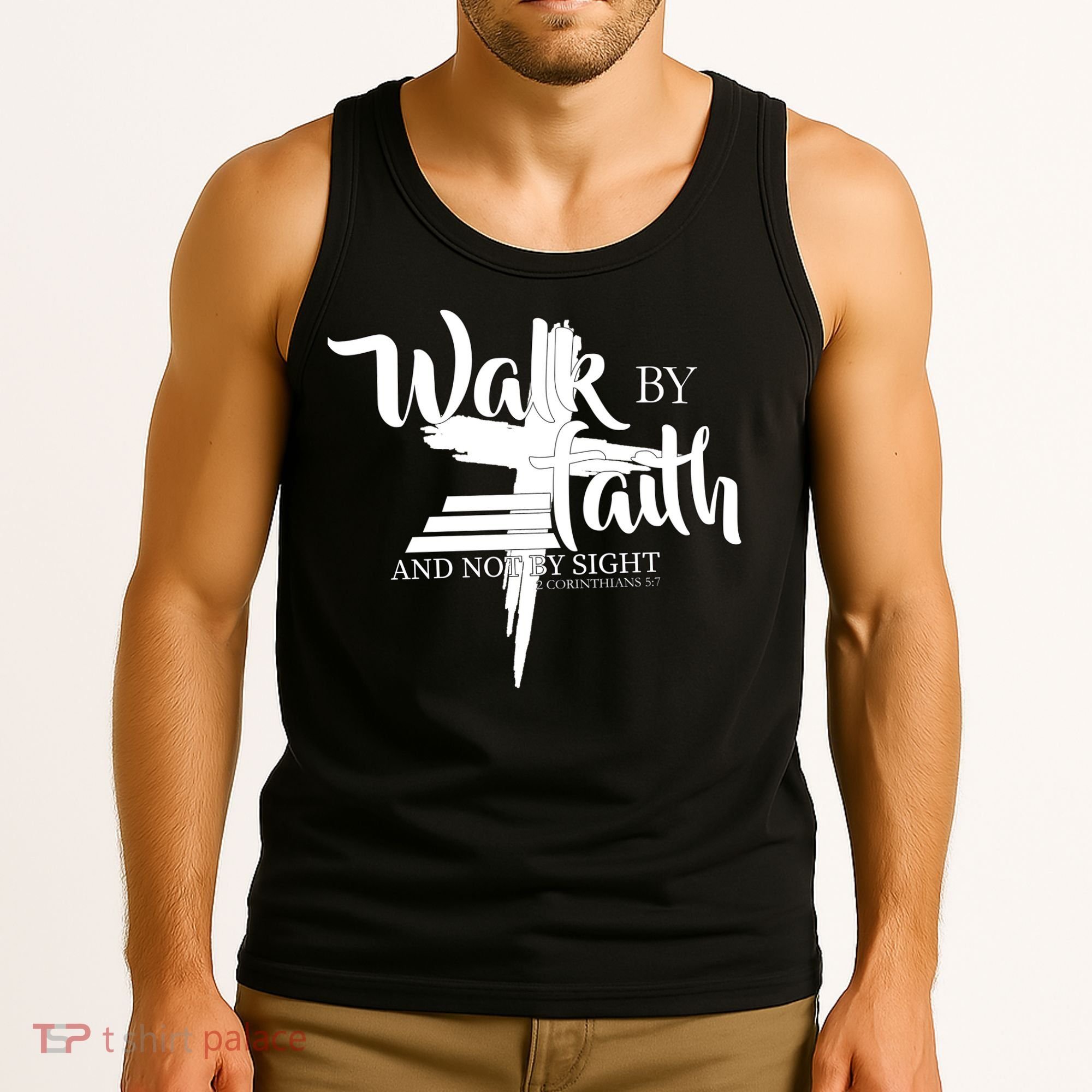 Walk By Faith Not By Sight Tank Top