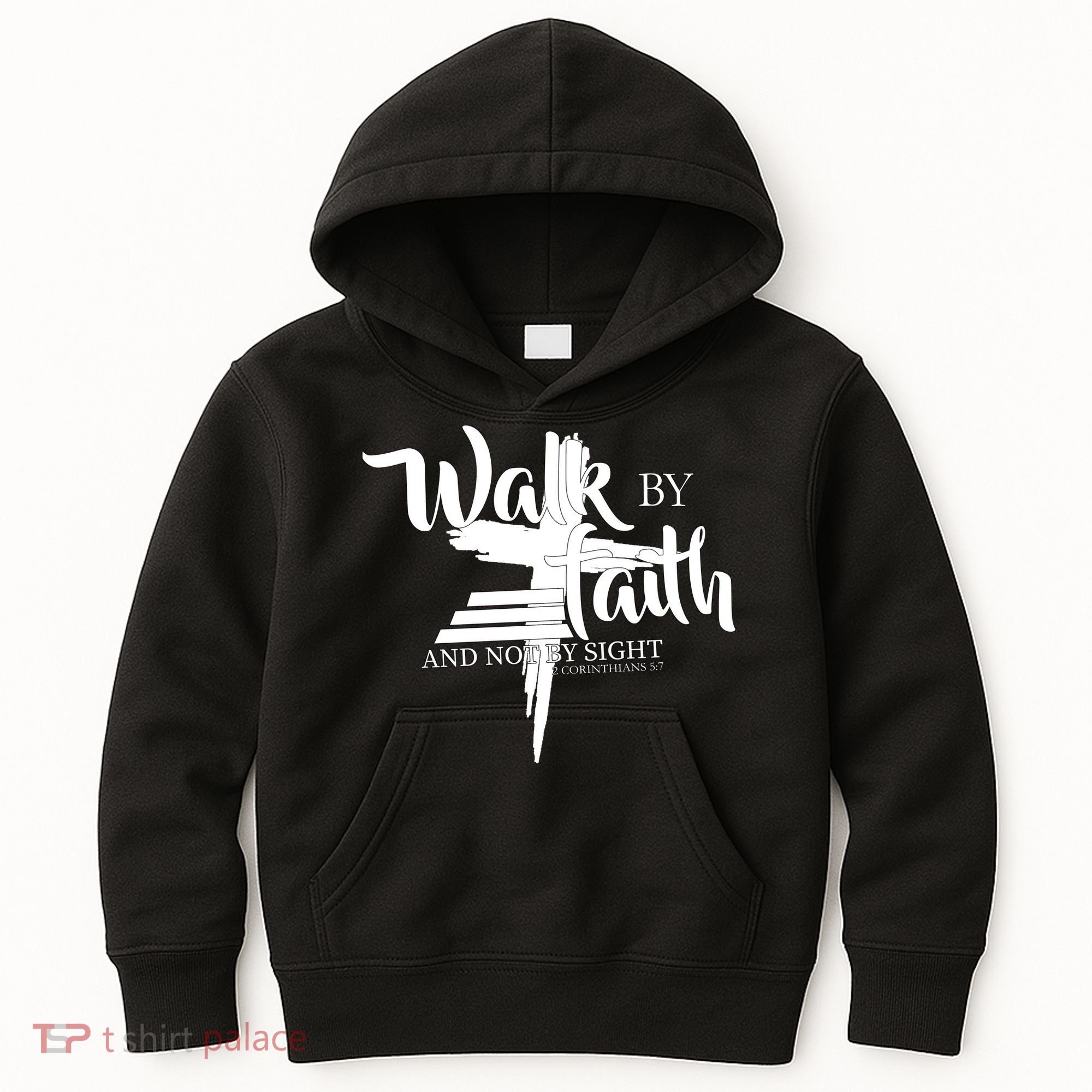 Walk By Faith Not By Sight Kids Hoodie