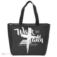 Walk By Faith Not By Sight Tote Bag thumb 0