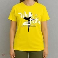 Walk By Faith Not By Sight T-Shirt thumb 4