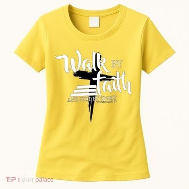 Walk By Faith Not By Sight Women's T-Shirt