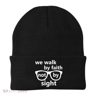 Walk By Faith Not By Sight Christian Beanie