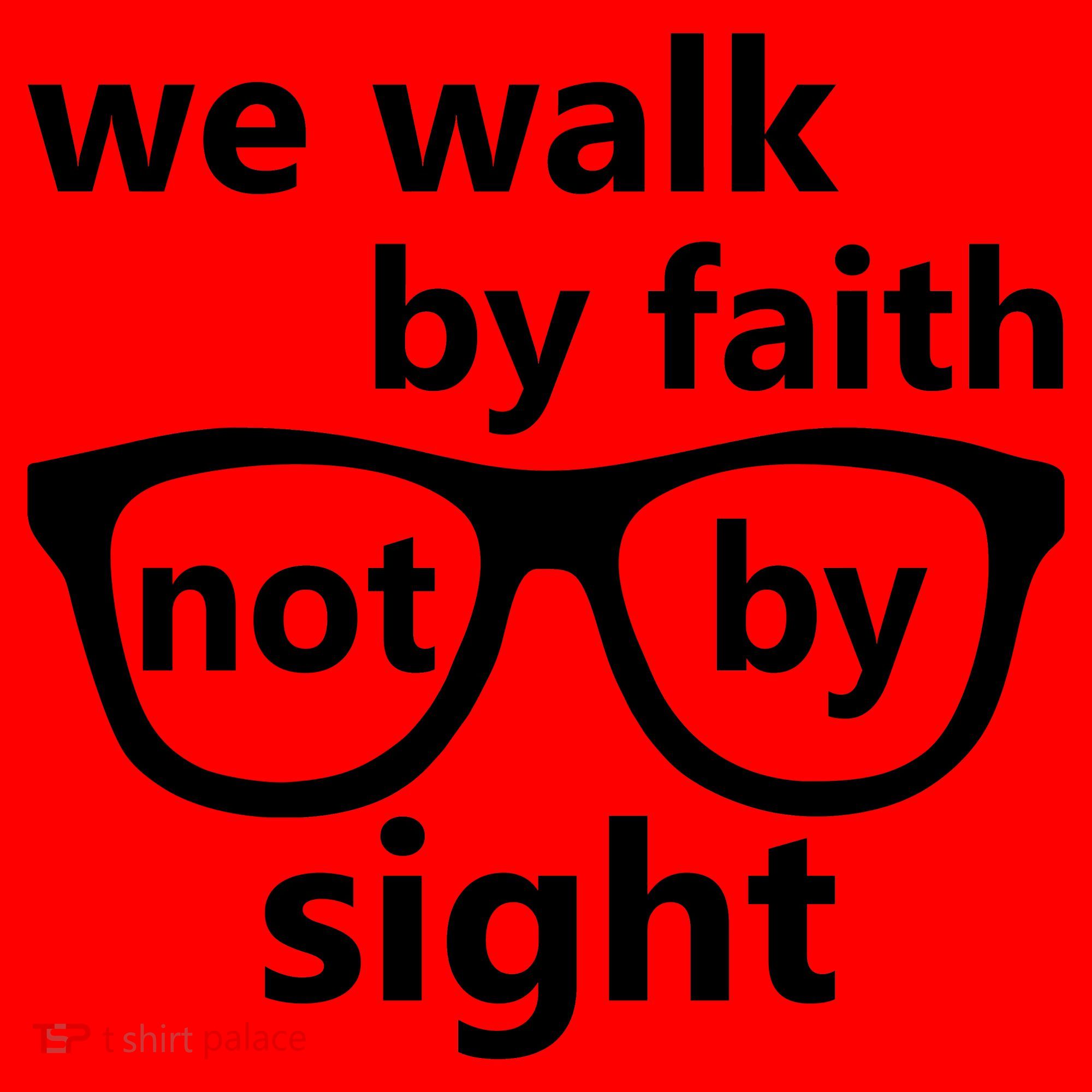 Walk By Faith Not By Sight Christian Santa Hat
