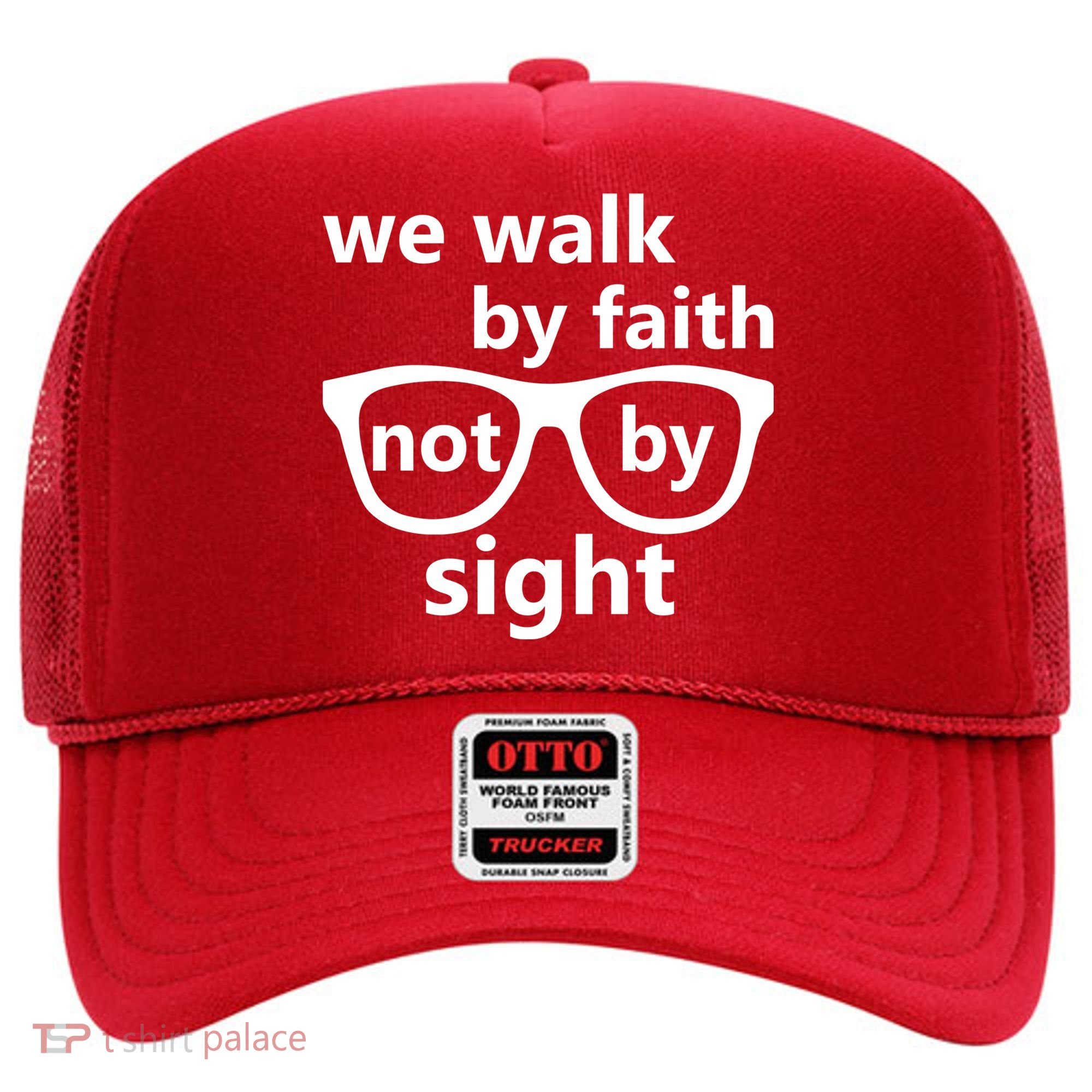 Walk By Faith Not By Sight Christian Hat