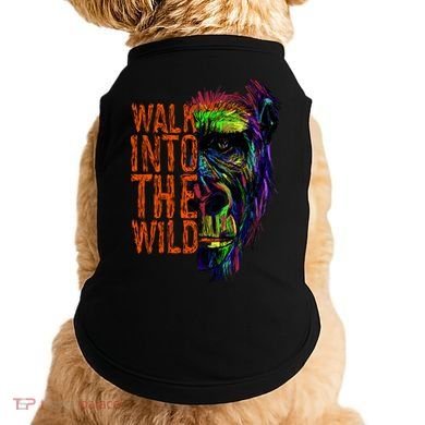 Walk Into The Wild Colorful Gorilla Doggie Tank