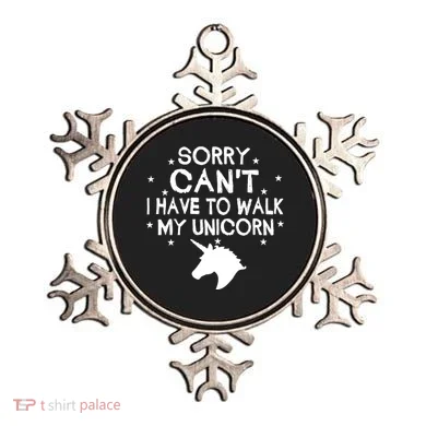 Walk My Unicorn  Ornament