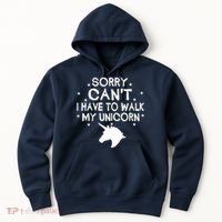 Walk My Unicorn  Hoodie thumb 0