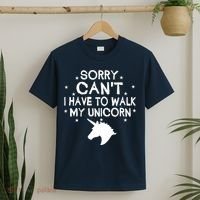 Walk My Unicorn  T-Shirt thumb 2