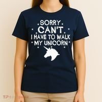 Walk My Unicorn  T-Shirt thumb 4