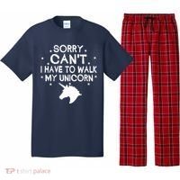Walk My Unicorn  Pajama Set thumb 0