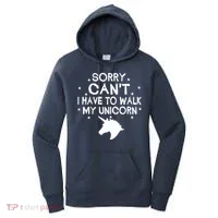 Walk My Unicorn  Women's Hoodie thumb 0