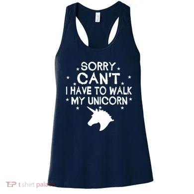 Walk My Unicorn  Women's Tank Top