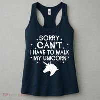 Walk My Unicorn  Women's Tank Top thumb 3