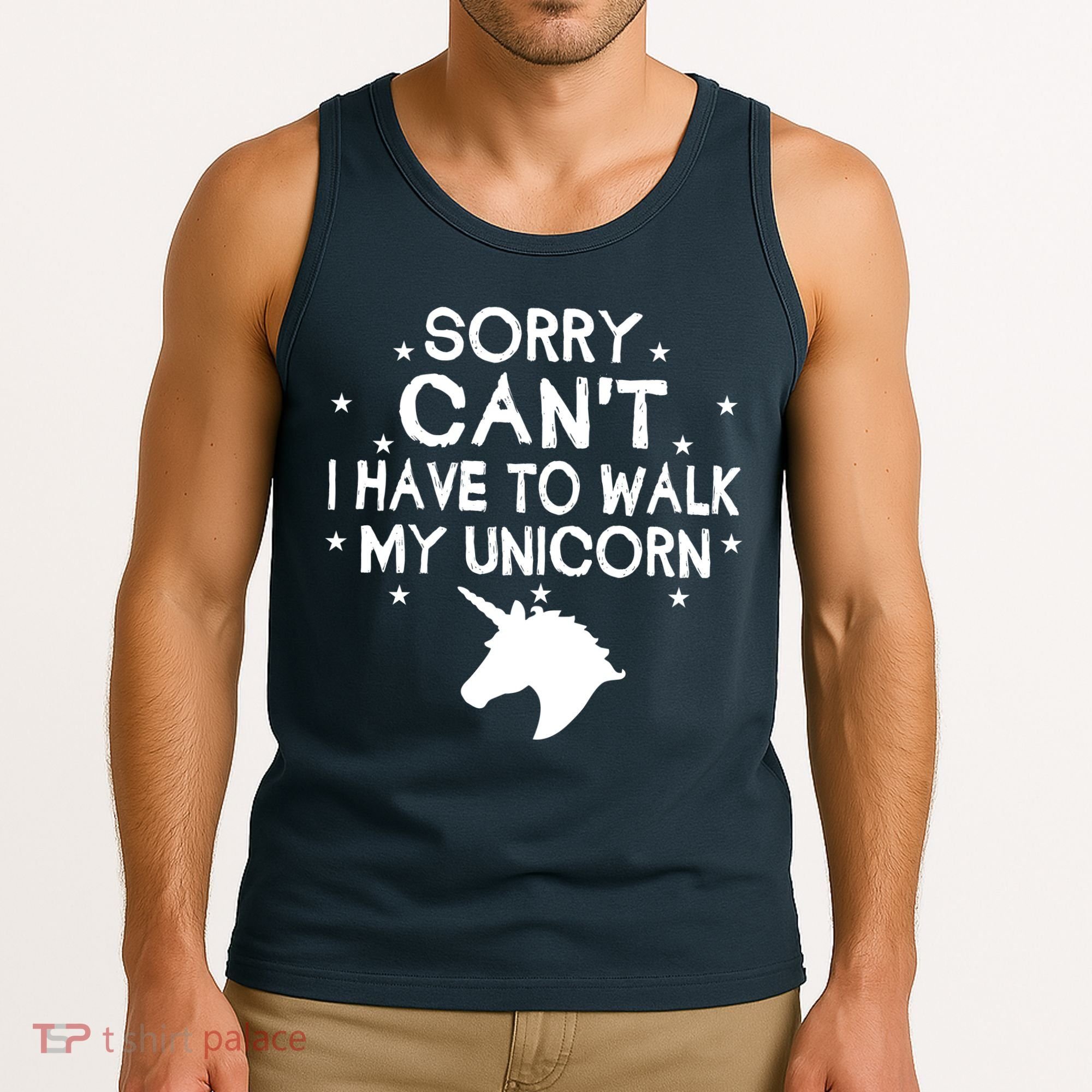 Walk My Unicorn  Tank Top