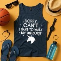 Walk My Unicorn  Tank Top thumb 4