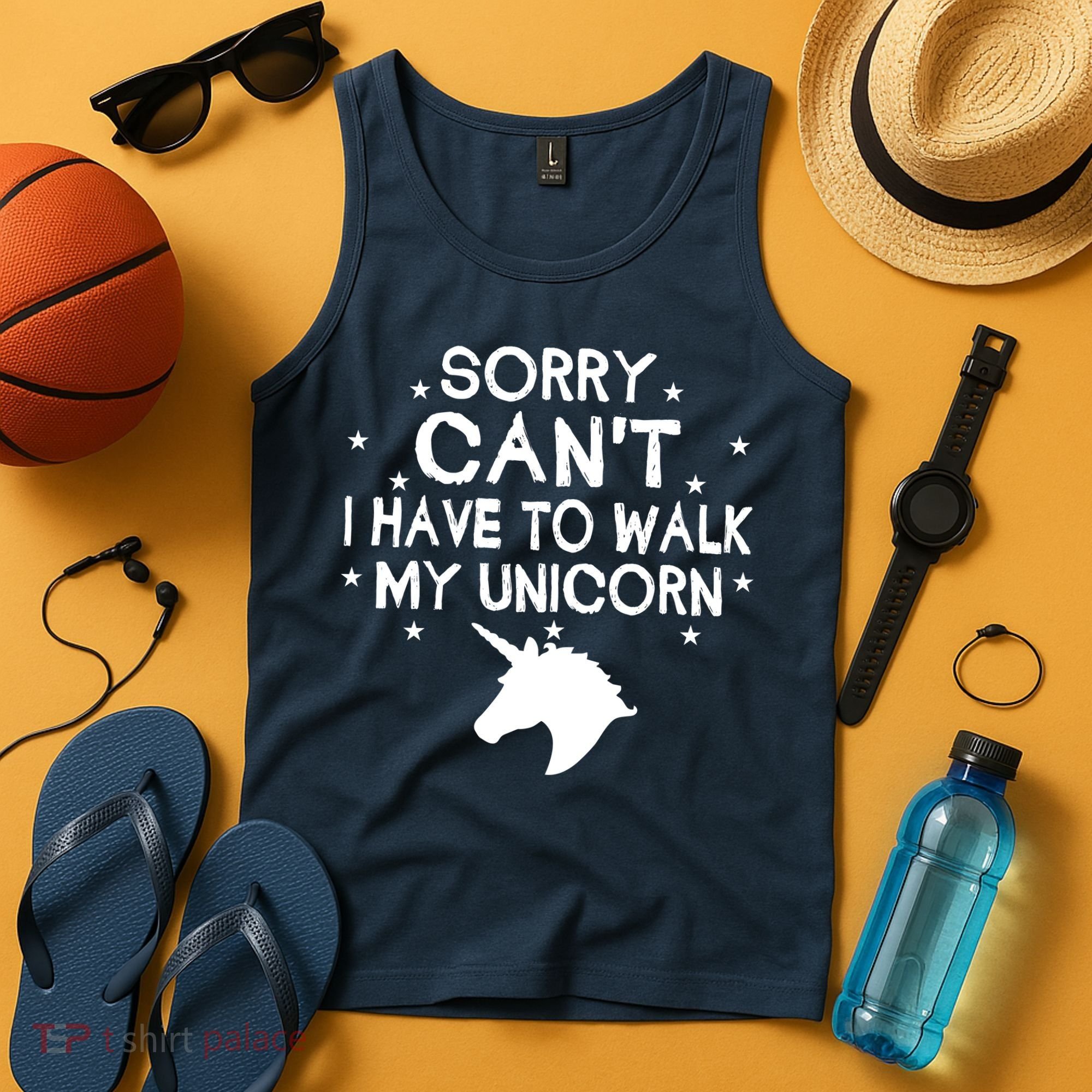 Walk My Unicorn  Tank Top