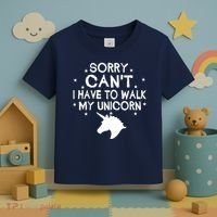Walk My Unicorn  Toddler T-Shirt thumb 3