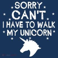 Walk My Unicorn  Toddler T-Shirt thumb 4