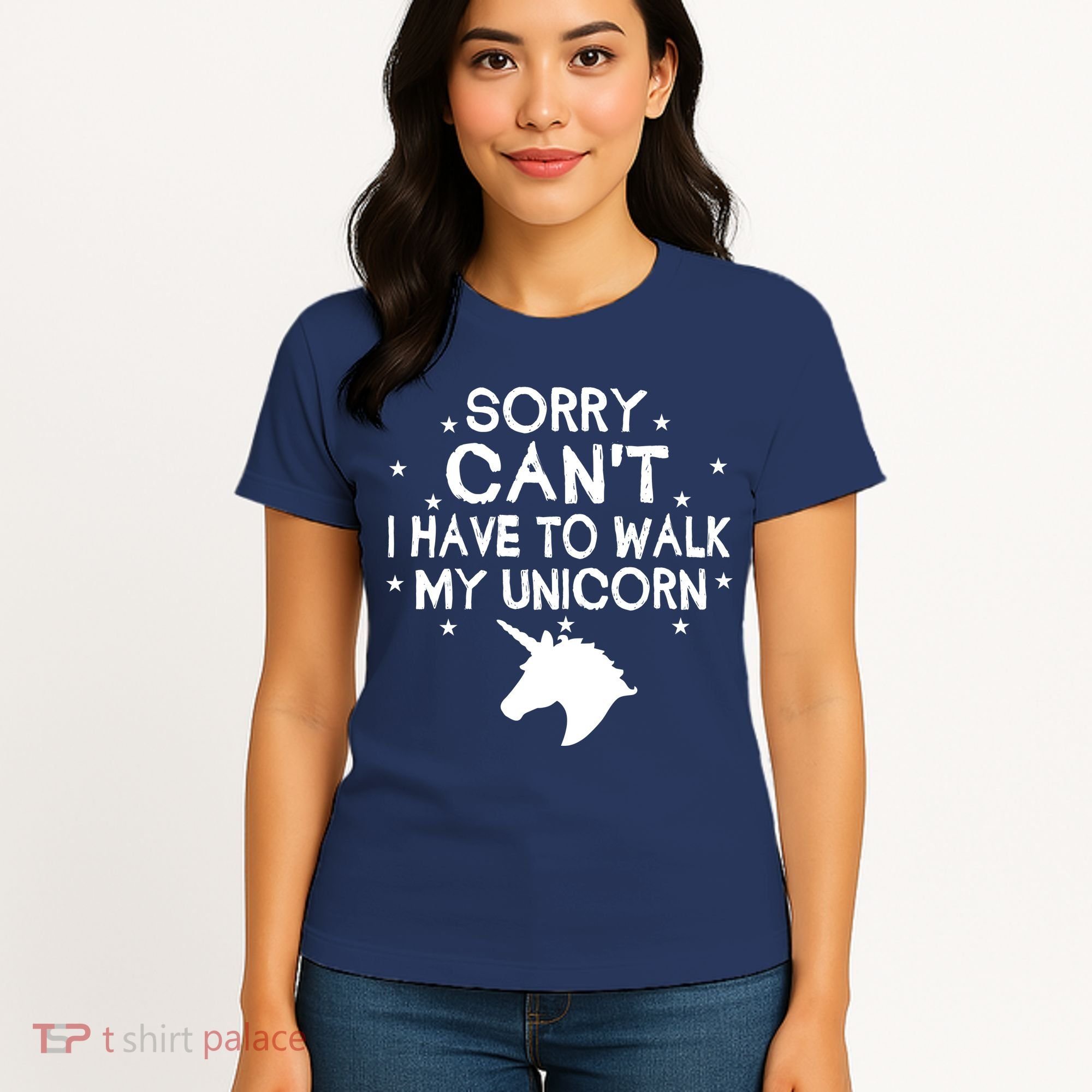 Walk My Unicorn  Women's T-Shirt