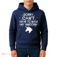Walk My Unicorn  Kids Hoodie thumb 4