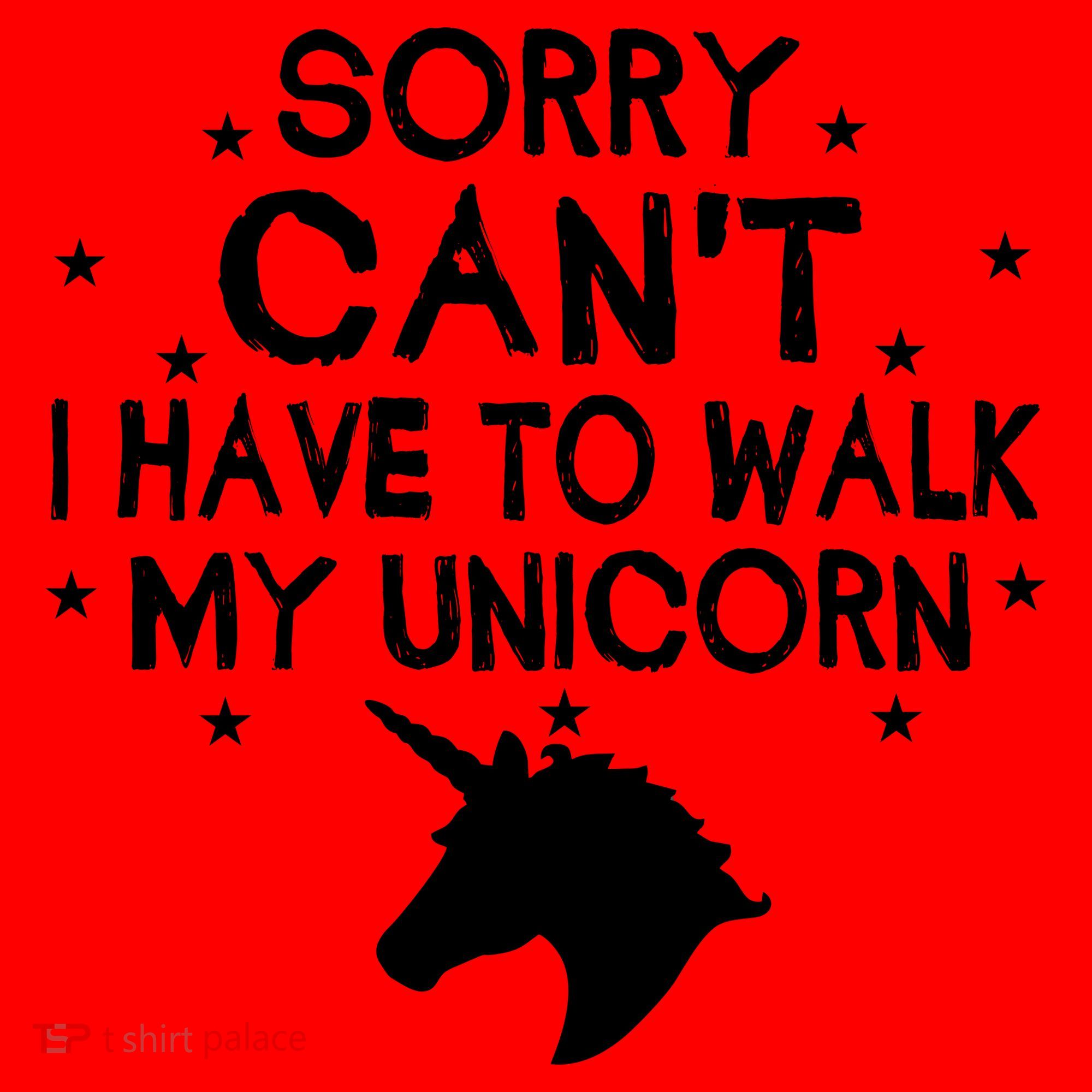 Walk My Unicorn  Santa Hat