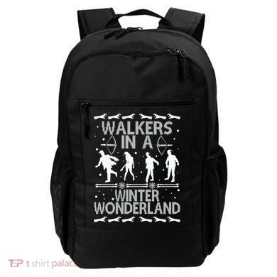 Walkers In A Winter Wonderland Backpack