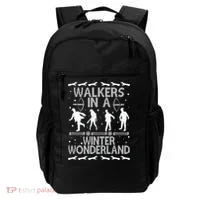 Walkers In A Winter Wonderland Backpack thumb 0