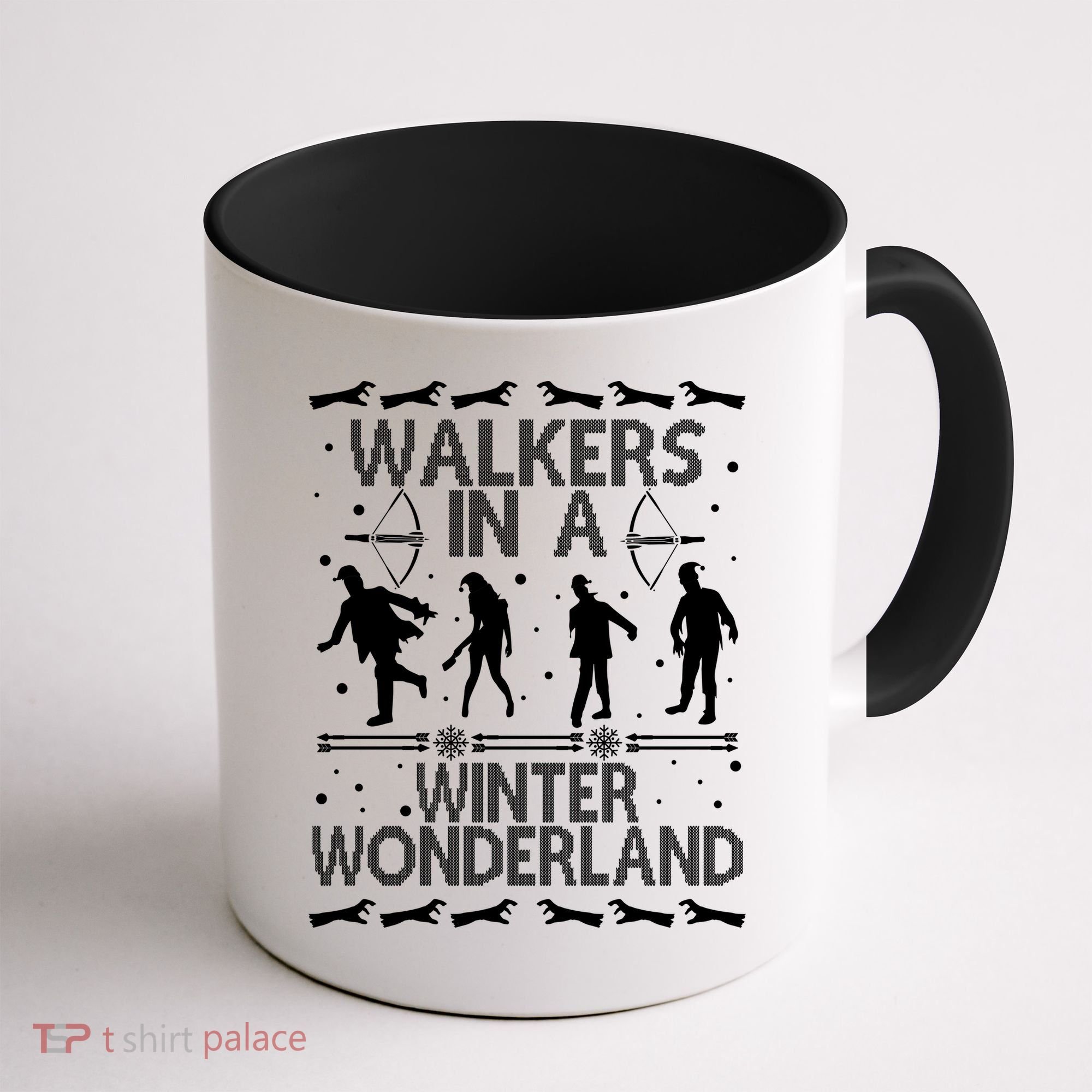 Walkers In A Winter Wonderland Coffee Mug