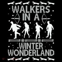 Walkers In A Winter Wonderland Women's Hoodie thumb 2