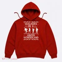 Walkers In A Winter Wonderland Hoodie thumb 0