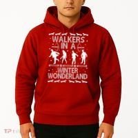 Walkers In A Winter Wonderland Hoodie thumb 2