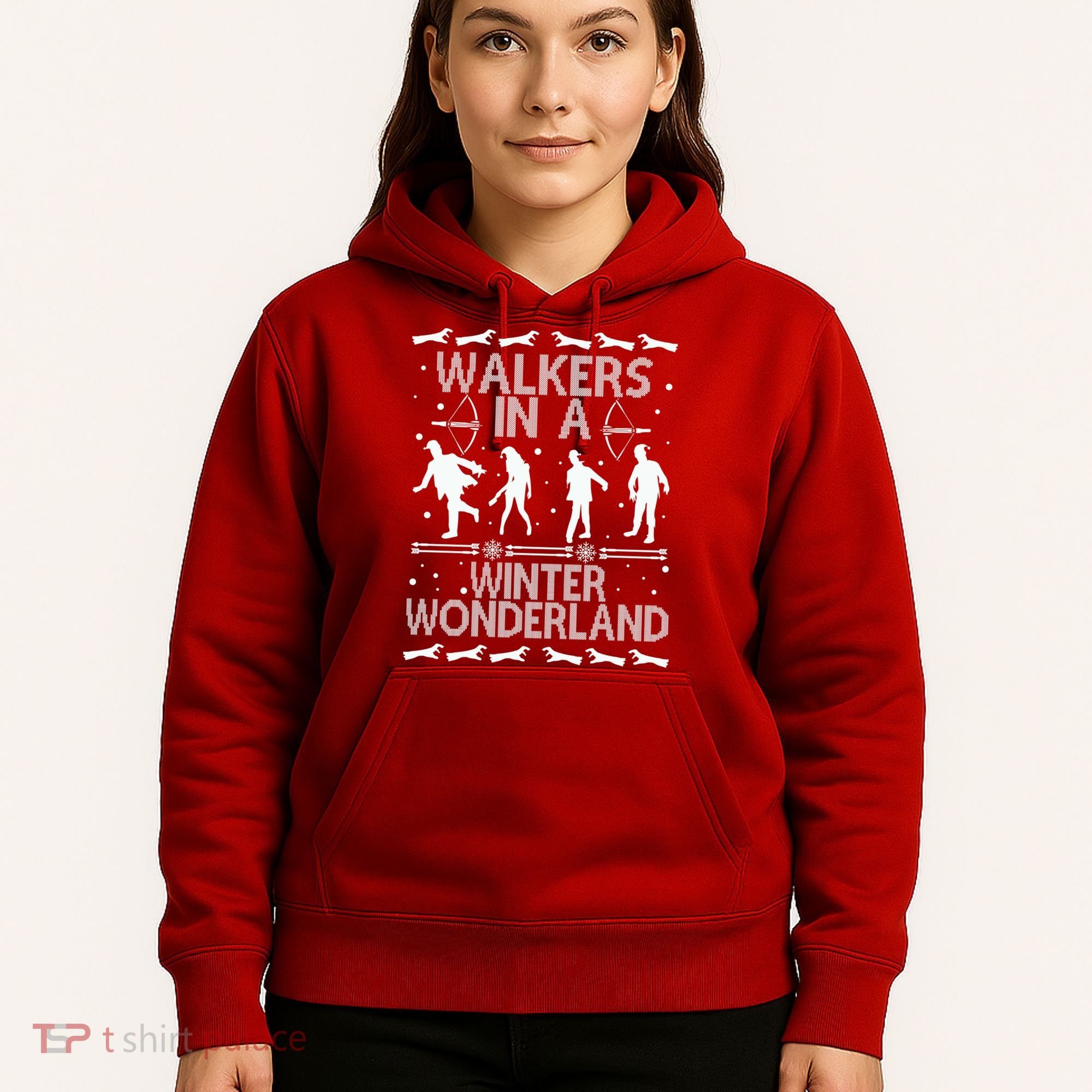 Walkers In A Winter Wonderland Hoodie