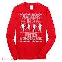 Walkers In A Winter Wonderland Long Sleeve Shirt thumb 0