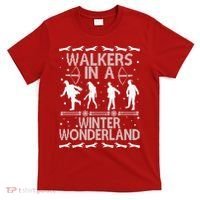 Walkers In A Winter Wonderland T-Shirt thumb 0