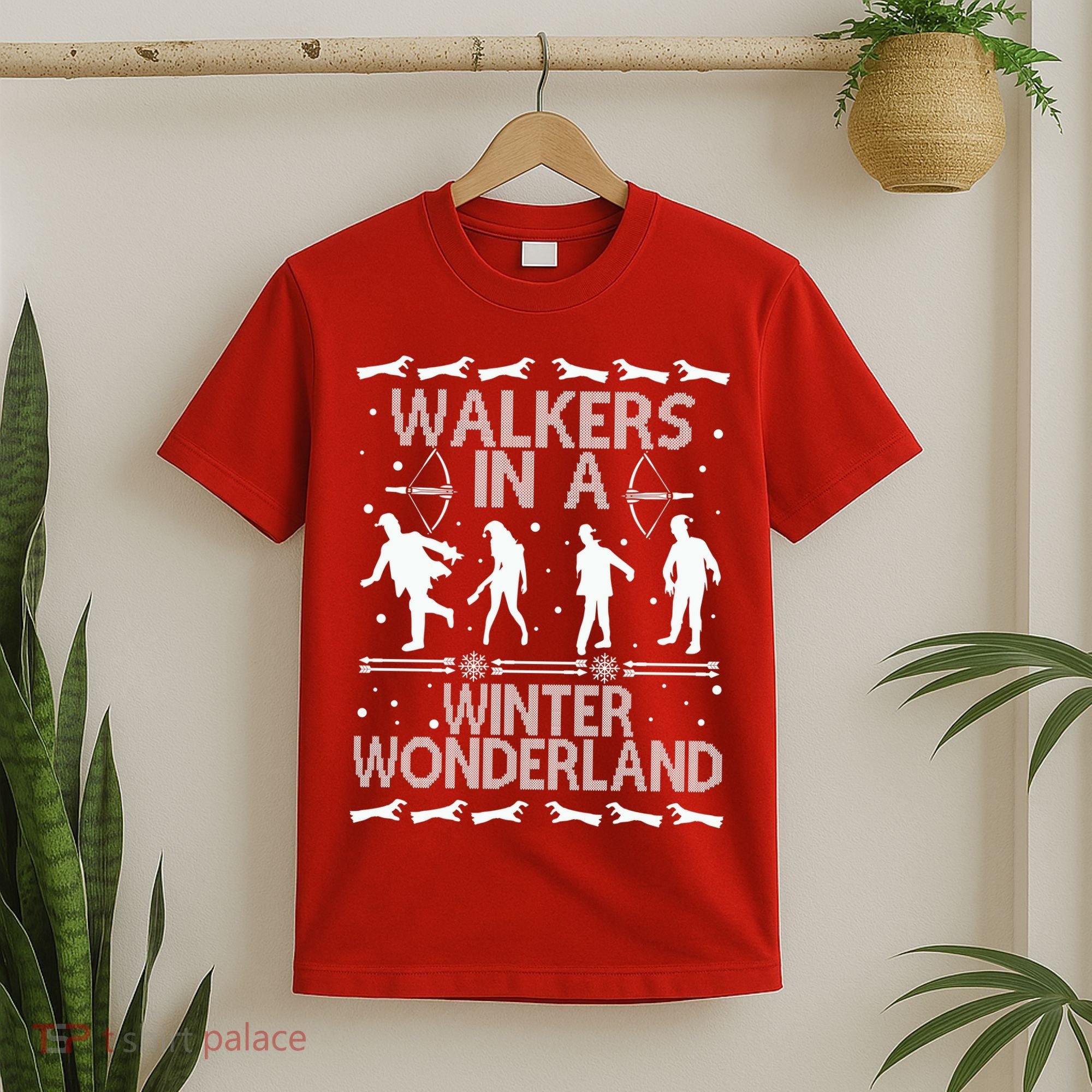 Walkers In A Winter Wonderland T-Shirt