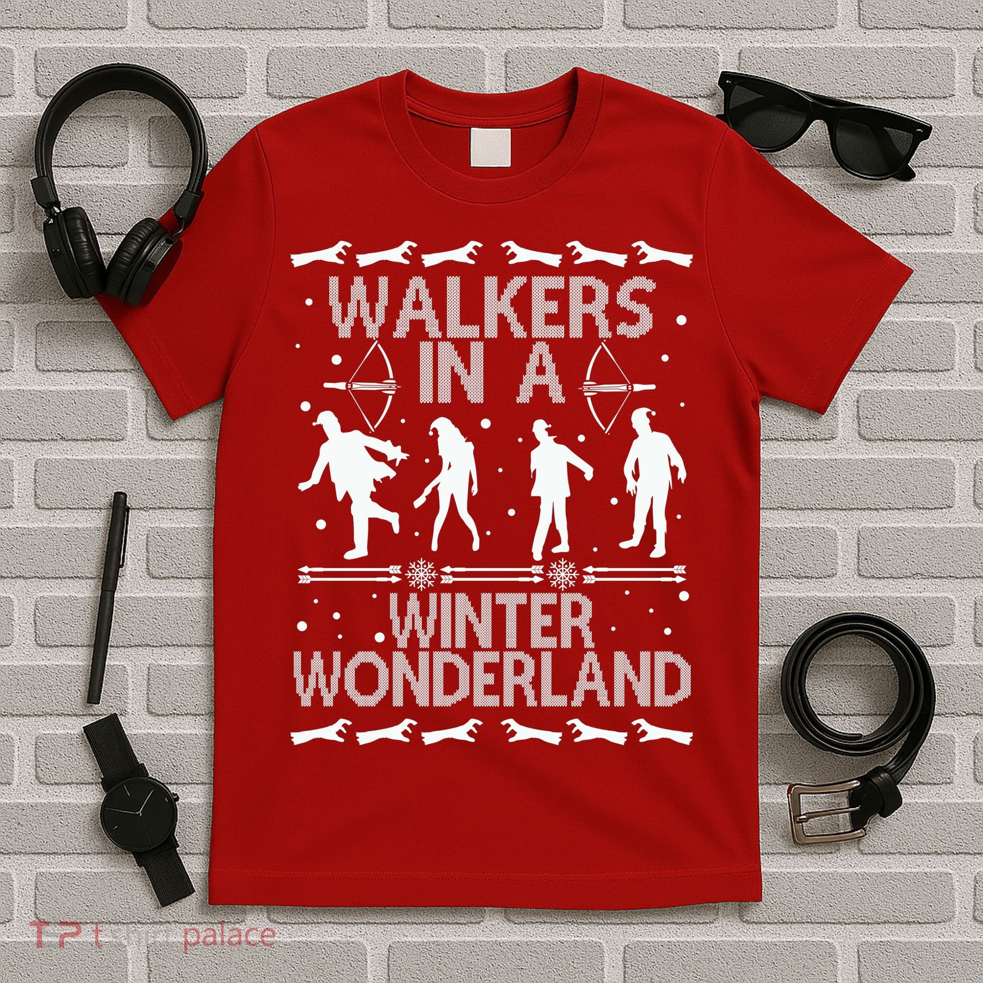 Walkers In A Winter Wonderland T-Shirt