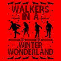 Walkers In A Winter Wonderland Santa Hat thumb 1